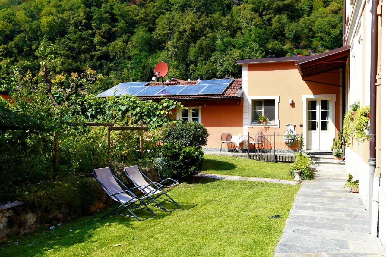 B&B Villa Dei Pini กันโนบีโอ ภายนอก รูปภาพ